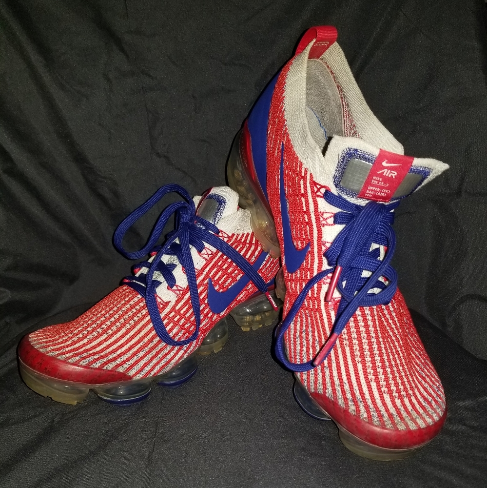 Nike Air VaporMax 3.0 Flyknit 'USA' CW5585-100 Sz 9.5